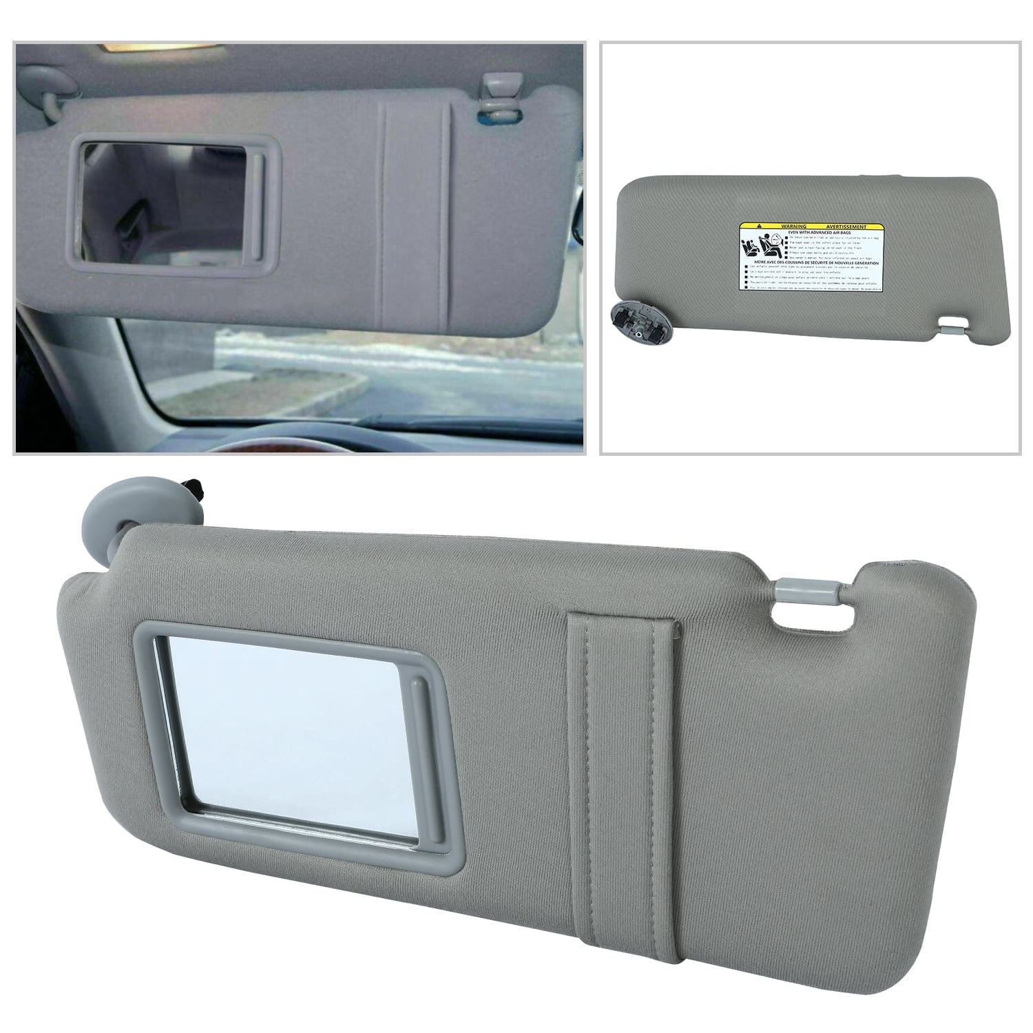 DNA MOTORING ZTL Y 0157 R YE Factory Style Right Passenger Side Sun