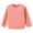 Pink, variant on Ulanda Toddler Baby Boy Girl Clothes Solid Color Crewneck Sweatshirt Long Sleeve Pullover T Shirt Tops Fall Winter Outfit (Black, 2-3 Years)