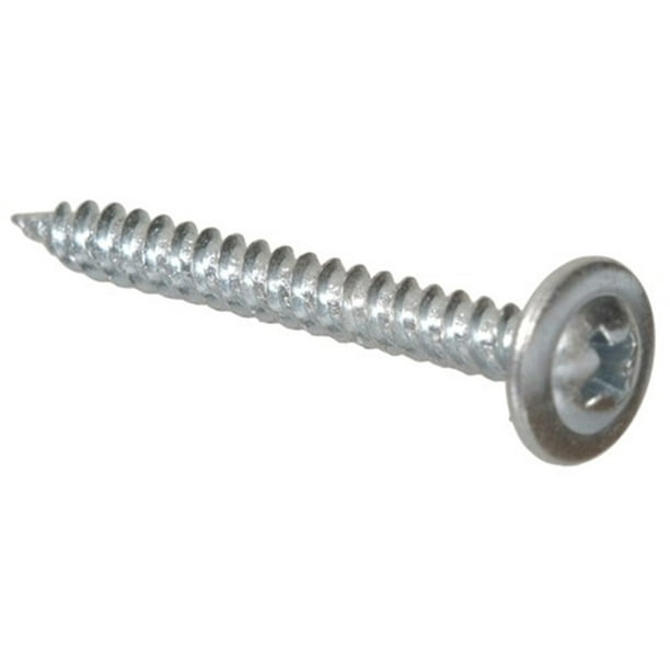 Hillman™ 47280 Truss Washer Head SelfPiercing Point Lath Screws, 8 x