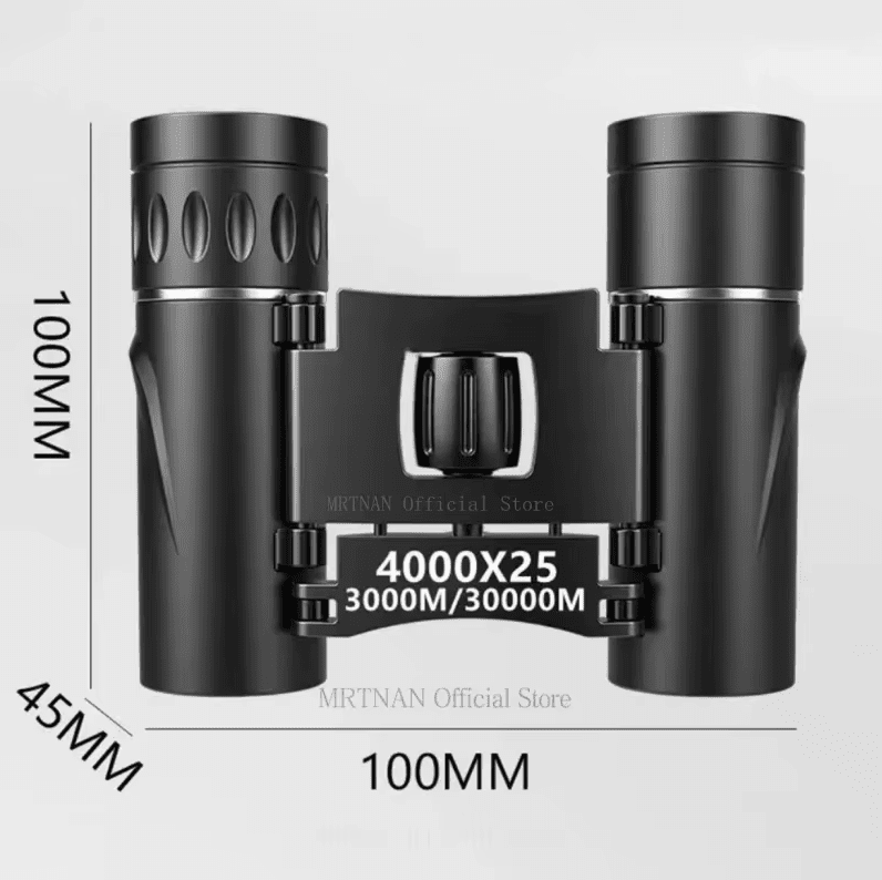 New 4000x25 30000M HD Professional Powerful Binoculars Long Range Prismatic Telescope Portable Binoculars Hunting