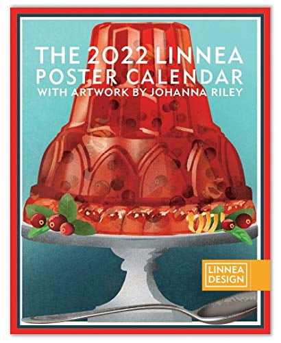 Linnea Design 2022 Poster Calendar Art By Johanna Riley
