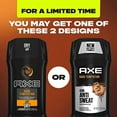 thumbnail image 3 of AXE Dual Action Antiperspirant Stick for Long Lasting Freshness Dark Temptation All Day Fresh Scent 48 Hour Anti Sweat Mens Deodorant 2.7 oz 4 Count, 3 of 3