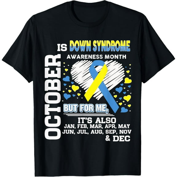 Playful Comfort Tee - October is Down Syndrome Awareness month T-Shirt