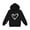 Black, variant on Bnwani Black Toddler Crew Neck Sweatshirts Long Sleeve Casual Heart Print Pocket Size 2-3t