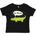 thumbnail image 3 of Inktastic 3rd Birthday Alligator I'm Three Boys or Girls Toddler T-Shirt, 3 of 5
