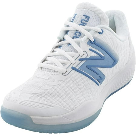 New Balance Women's FuelCell 996 V5 Hard Court Tennis Shoe, White/Navy/Hi-Lite, 7