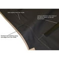 thumbnail image 4 of Sierra Auto Tops Convertible Top Replacement for Chrysler Sebring/Stratus 1996-2000, Sailcloth Vinyl, White, 4 of 6