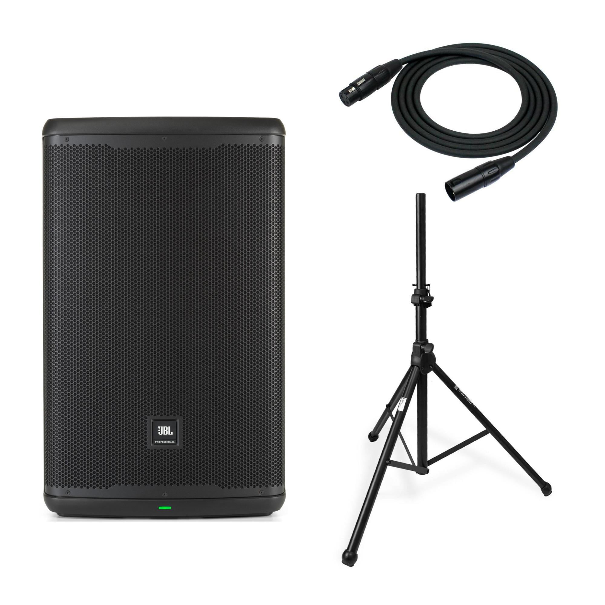 JBL Professional EON715 Powered Bluetooth PA Loudspeaker with Stand and ...