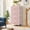 Pink, variant on Beddle Dresser with 4 Fabric Drawers for Bedroom, Wide Storage Chest with Drawer Organizer for Closet or Living Room, Pink