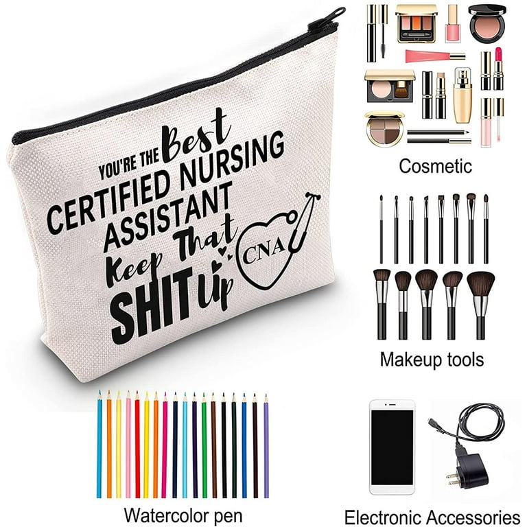 certified-nursing-assistant-gift-cna-survival-kit-best-cna-ever-makeup-bag-medical-school-gift-nurse-graduation-gift-walmart-com for Cna Survival Kit Printable Free Certified Nursing Assistant Gift CNA Survival Kit Best CNA Ever Makeup Bag Medical School gift Nurse Graduation Gift - Walmart.com for Cna Survival Kit Printable Free