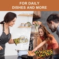 thumbnail image 5 of Funny Oven Mitts 2 PCS for Kitchen, Heat Resistant Hot Mittens Gloves for Cooking Grilling Baking Sunflower Cook Essentials Accessories Home Microwave Safe, 5 of 6
