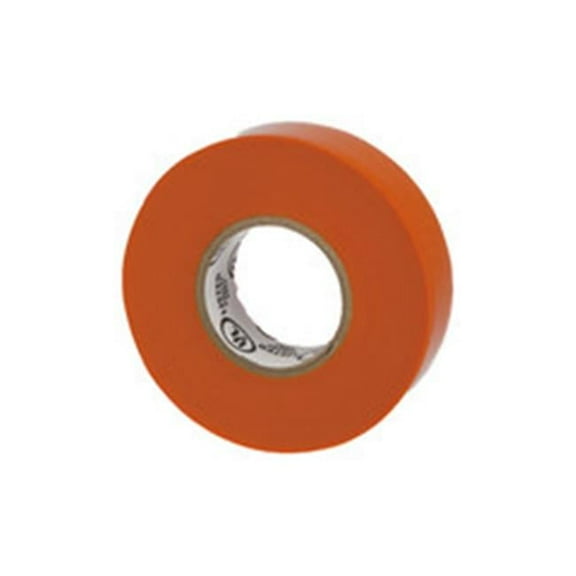 CableWholesale 9001-23100 0.75 in. x 60 ft. 7 m Warrior Wrap General Vinyl Electrical Tape, Orange