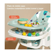 thumbnail image 2 of silla periquera portatil de comer plegable color verde, 2 of 4