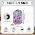 thumbnail image 6 of FKELYI Floral Rooster Print Blender Dust Cover Food Processors Dustproof Cover with Handle Water Resistant Anti Splash Stand Mixer Protector for Coffee Maker, 6 of 6