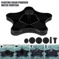 thumbnail image 2 of Solar Powered Fountain Water Pump for Bird Bath New Upgraded Mini Starfish Fountain Pump Free Standing Solar Panel Kit for Garden Pond Pool and Outdoor, 2 of 11