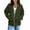 Army Green -OH12, variant on Zipper Hoodies for Women Oversized Fall Fashion 2025 Casual Winter Jackets Trendy Hooded Zip up Sweatshirt Clothes Blue 2XL