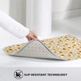 thumbnail image 4 of Brown Leaf Sunflower Front Door Mat, Indoor Mats for Bedroom Bathroom Kitchen, Floor Mat Non-Slip, Soft Carpet Floor Cover Machine Washable Entryway Mat - 20x31.5in, 4 of 5