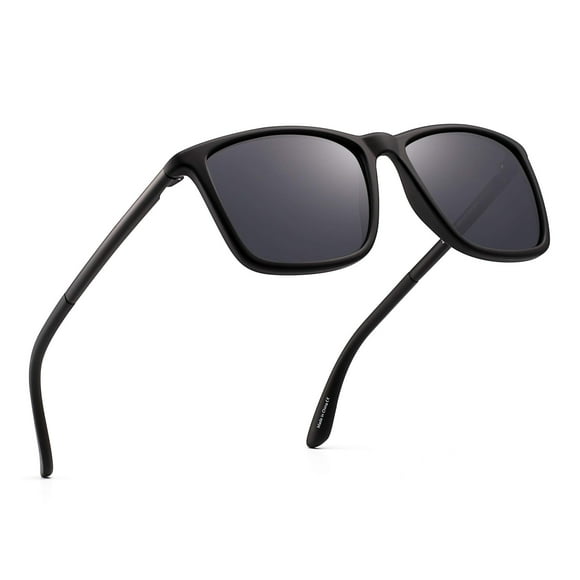 Gafas de Sol JIM HALO Retro Cuadradas Polarizadas UV400 56MM para Hombre