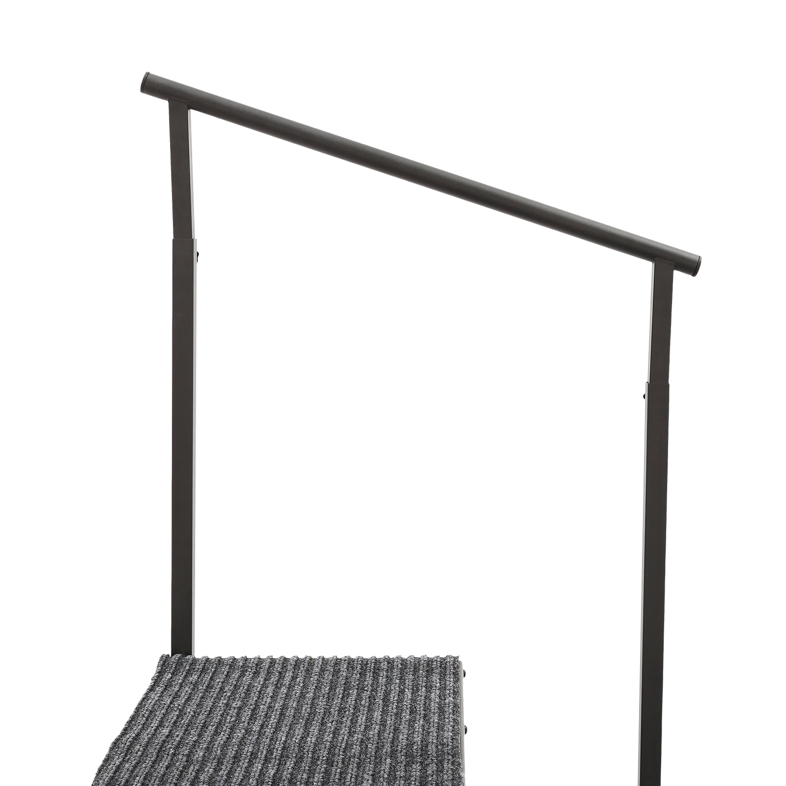 Modern Porch Steps with Handrails Swimming Pool Ladder Above Ground 4 Steps