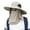 Apricot, variant on Sun Hats for Men Women Fishing Hat UPF 50+ Breathable Wide Brim Summer UV Protection Hat-Light Grey