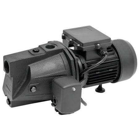 Superior Pump 94505 Shallow Well Jet Pump, 1/2 hp, 1-1/4 NPT Inlet, 1 in Outlet, 25 ft Suction Lift, 67 psi (Best Pump For Suction Lift)