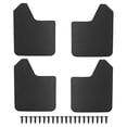 thumbnail image 2 of Mf12 Bas Blk Car Mudguard Wheel Mudguard Car Splatter Guards Mud Splatter Cover 4Pcs Universal Mudguard Cover Mud Flap Guards Fenders Fit For   MF12BASBLK, 2 of 8