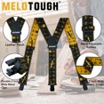 thumbnail image 2 of MELOTOUGH Men's Suspenders 2 Inch Wide Elastic Y Back Suspenders for Men Heavy Duty Suspender with Strong Clip for Pants, 2 of 8