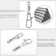 thumbnail image 3 of Conector de ocho anillos con pasador giratorio reforzado, accesorios para pesca, 3 of 4