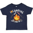 thumbnail image 3 of Inktastic I Love Camping- Campfire, Hot Dog, Marshmallows Boys or Girls Toddler T-Shirt, 3 of 5