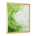 thumbnail image 4 of Designart "Sage Spirals In Green And White" Abstract Shapes Picture Framed Canvas Prints, 4 of 5