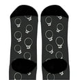 thumbnail image 3 of ThisWear Wedding Gifts for Women Engaged Socks Diamond Ring Socks Ring Bearer Socks 1-Pair Novelty Crew Socks, 3 of 5