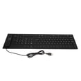 thumbnail image 1 of Clavier Tactile Doux, 109 Touches en Silicone Pliable Clavier USB Filaire Étanche Performance Éprouvée Clavier, 1 of 14