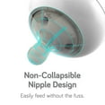 thumbnail image 4 of Exclusive Nanobebe Teal Early Essentials Anti-Colic Baby Bottle Gift Set | Newborns & Infants, 4 of 6