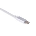 thumbnail image 4 of Cable USB-C Tipo C USB 3.1 A 4k 2k HDTV Para Galaxy S8 S8 Plateado plata CUTICAT Cable USB C a, 4 of 7