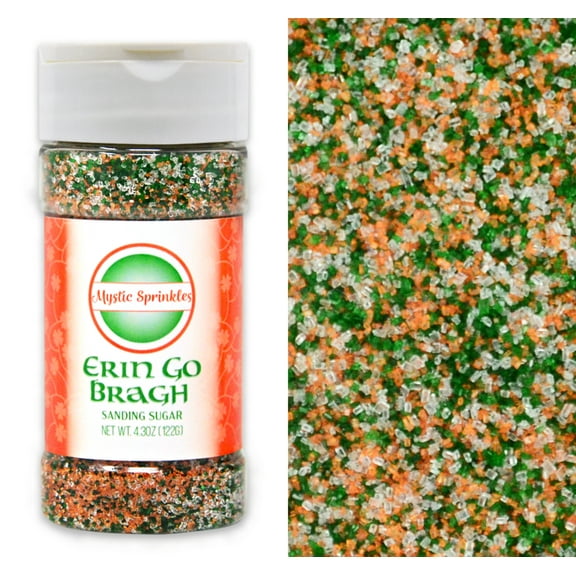 Mystic Sprinkles Erin Go Bragh Sanding Sugar 4.3oz