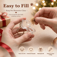 thumbnail image 4 of Puppy Shaped Memory Keychain with Clear Storage Capsule, Memorial Storage Pendant with Secure Key Ring, for Keys, Handbag, Travel Pouch, Display Box, Memory Collection, and Pet Remembrance, Style B, 4 of 9