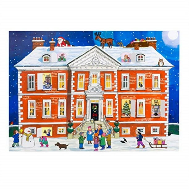 alison gardiner famous illustrator unique traditional advent calendar