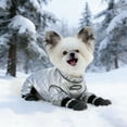 thumbnail image 5 of Insulated Winter Dog Coat With Attached Boots Full Body Reflective Puppy Outfit For Outdoor Walking And Cold Weather, 5 of 7