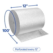 Walmart Clear Bubble Cushion Roll 12in x 100ft