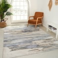 thumbnail image 4 of Rug Branch Atlas Modern Mirage Indoor Area Rug, Blue Beige - 5'x7', 4 of 8