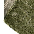 thumbnail image 5 of Unique Loom Outdoor Trellis Textured Collection Area Rug - Spatial (7' Round Green), 5 of 9