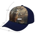 thumbnail image 2 of Deer Hunting Season Baseball Cap Classic Golf Cap Soft Dad Hat Multicolor Adjustable Low Profile Hat Unisex, 2 of 6