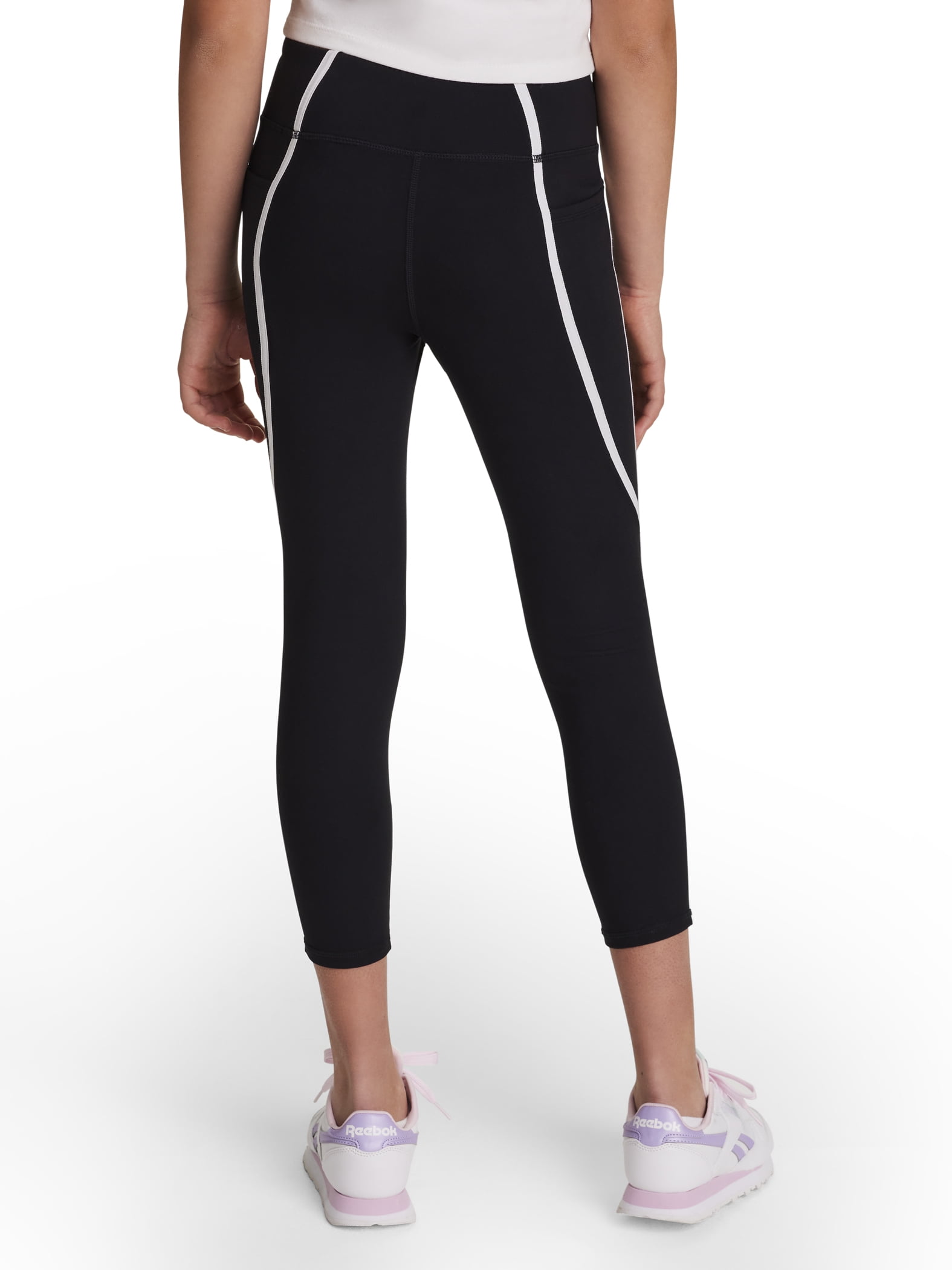 Reebok Girl's Performance Printed Cascade Leggings, Sizes 4-18