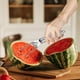 thumbnail image 5 of Cortador de sandía, rebanador multifruta con cuchillas de acero inoxidable para una preparación rápida, corte en cubitos y descorazone sin esfuerzo para ensaladas, batidos y refrigerios, 5 of 6