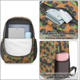 thumbnail image 4 of Monster Cartoon Truck Brown Pattern 17" Waterproof Oxford School Backpacks for Teens, S-Shape Padded Straps, for School, Travel, Hiking, Camping, 4 of 5
