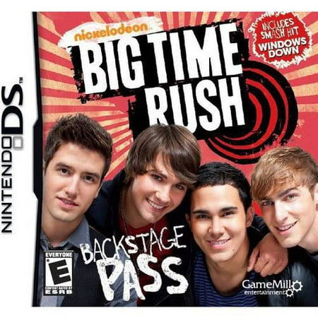 Big Time Rush, Game Mill, Nintendo DS, (Best Rated Ds Games Of All Time)