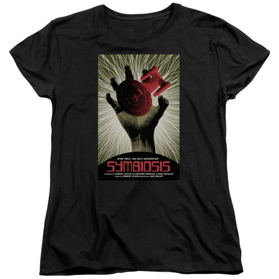 Star Trek Tng Season 1 Episode 22 Women's T-Shirt Black