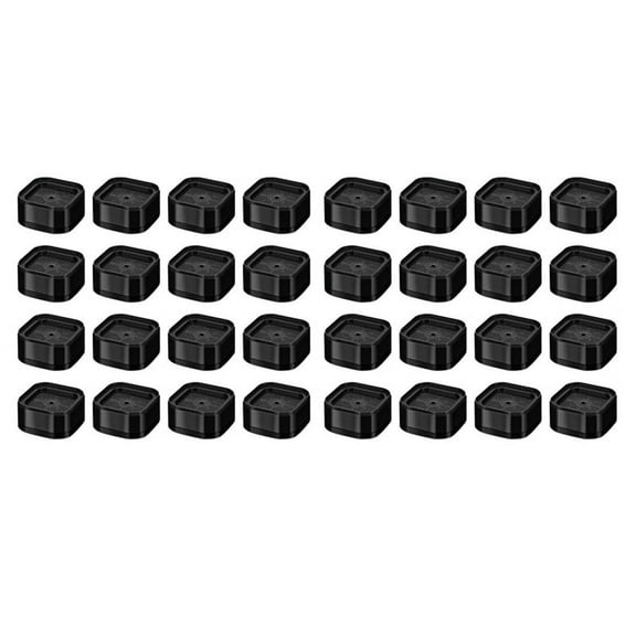 Furniture Risers Adjustable Bed Risers 1.38In Stackable Heavy Duty Bed Lifts Risers Square Bed Raising Blocks 32 Pcs