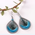 thumbnail image 6 of Jiaroswwei Bohemian Women Multicolor Silk Geometric Water Drop Hook Earrings Jewelry Gift, 6 of 8