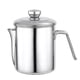 thumbnail image 1 of Matsuzay Colador de aceite de cocina, filtro práctico de acero inoxidable, fácil de limpiar, conveniente para filtrar la olla Cocina y Comedor 1.3L, 1 of 6
